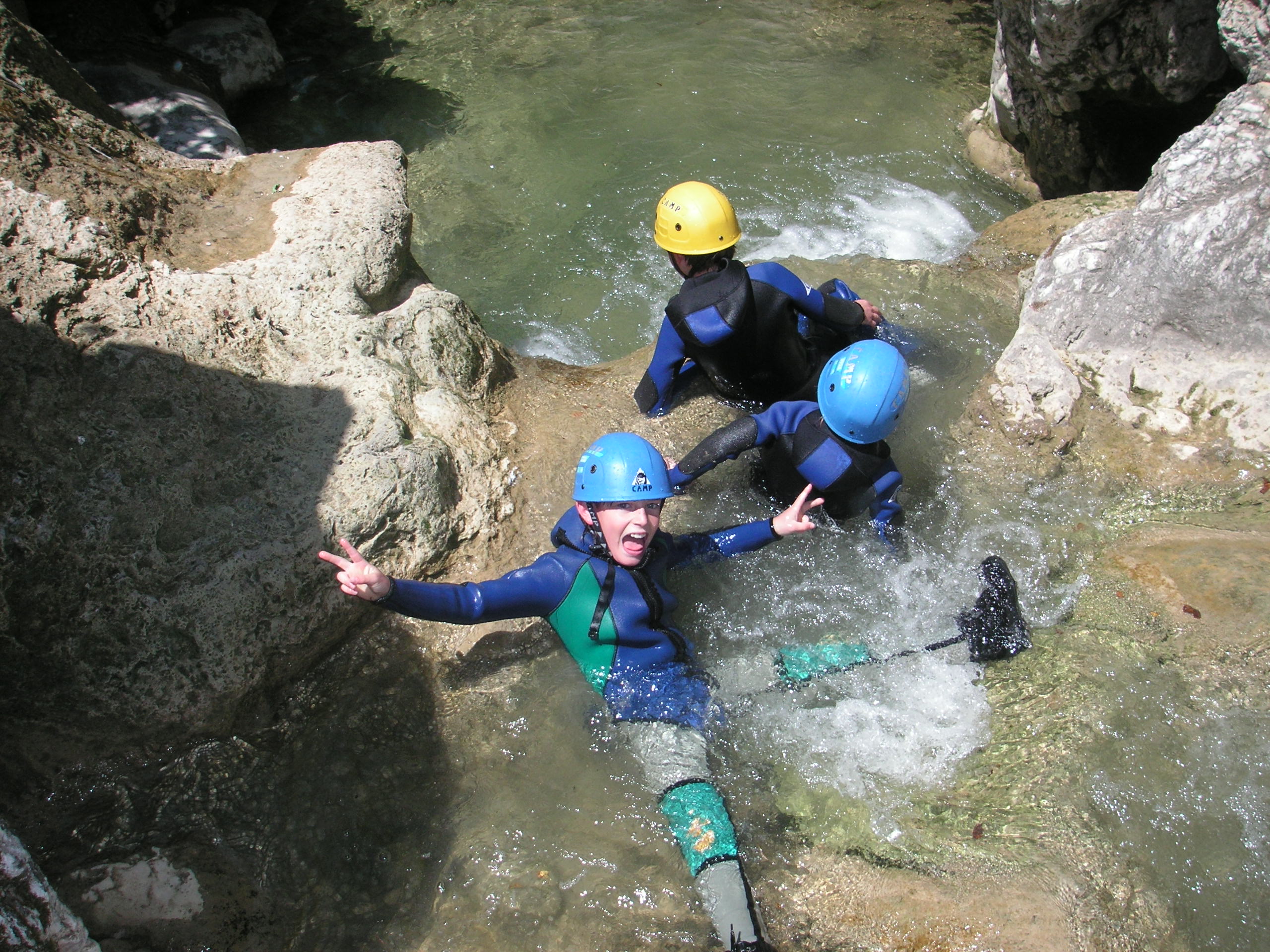 Canyoning avec le Bureau des Guides