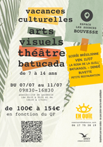 Stage arts visuels, théâtre et batukada_Bouvesse-Quirieu