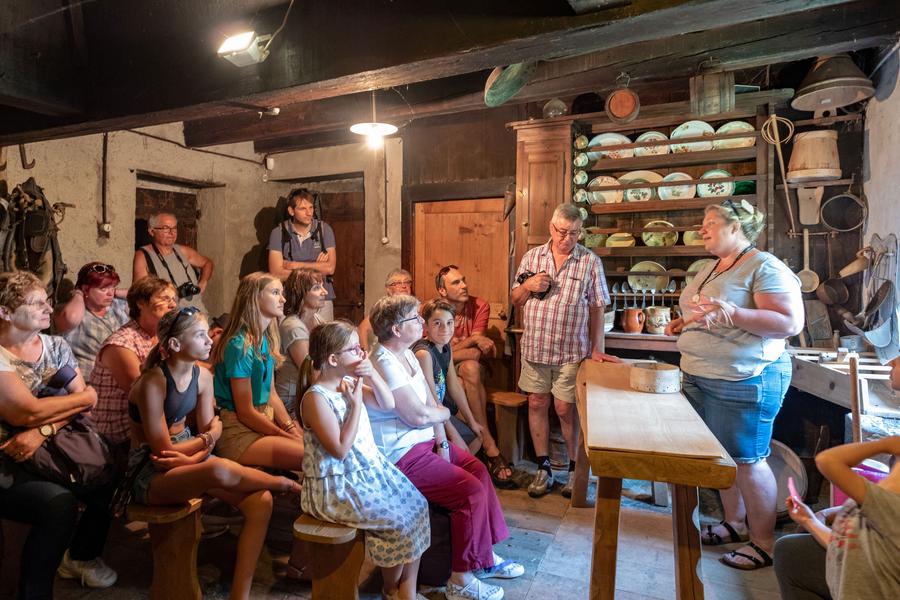 Visite de la Ferme Ecomusée du Clos Parchet