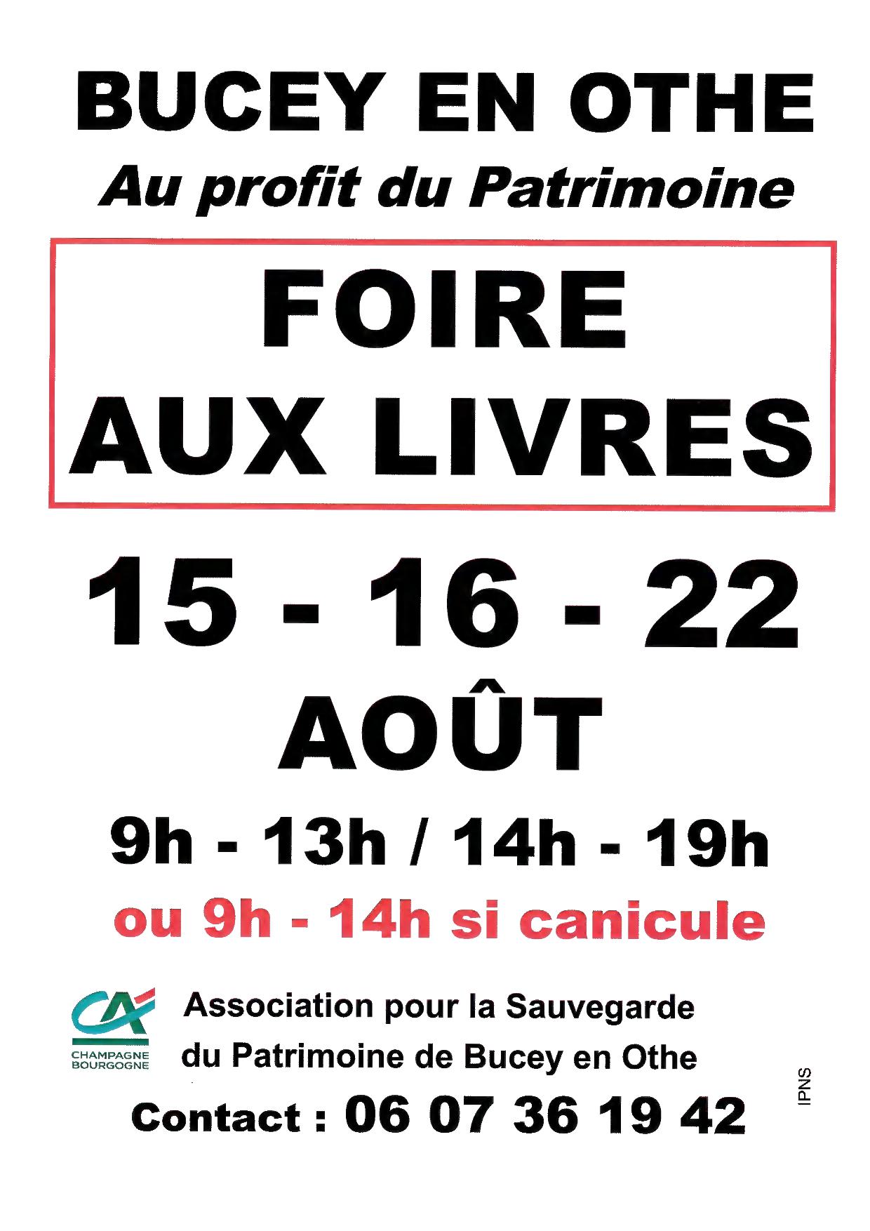 Foires aux livres