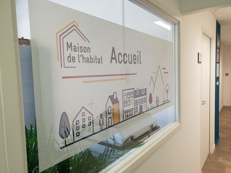 Intérieur de la Maison de l'habitat