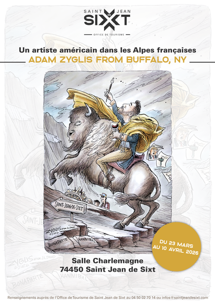 Un artiste américain dans les Alpes françaises - Adam ZYGLIS from Buffalo_Saint-Jean-de-Sixt