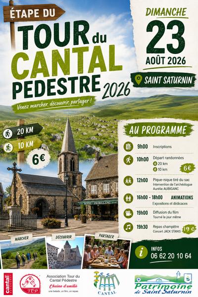 Etape du Tour du Cantal Pédestre