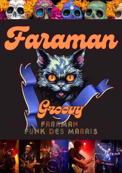 Repas/Concert avec le groupe Faraman pour une soirée Funky