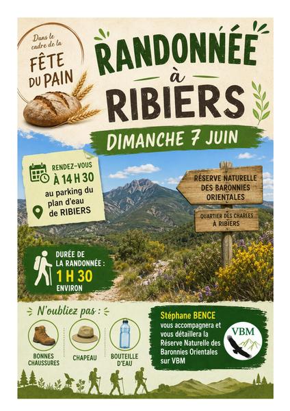 Fête du pain : randonnée