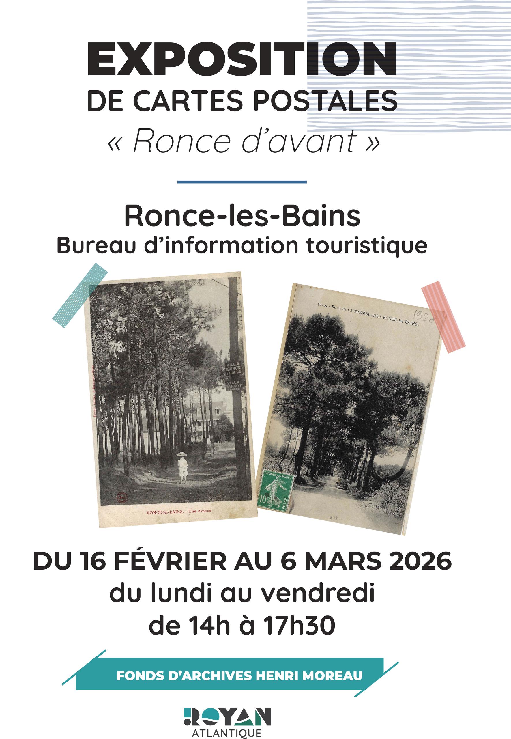 Exposition de cartes postales "Ronce d'avant"
