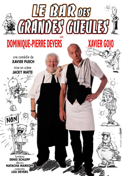 Spectacle th&eacute;&acirc;tre "Le bar des grandes gueules"