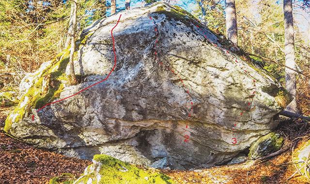 Blocs d'escalade du Plateau d'Assy_Passy