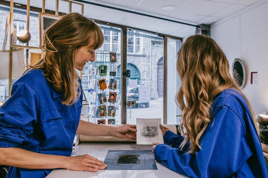 Atelier d'initiation à la gravure | CAOUA