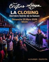 Soirée de fin de saison - DJ set Lionel Cristino_Les Sept Laux Prapoutel