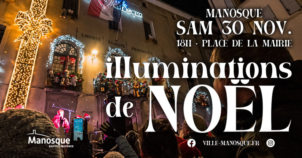 Lancement des illuminations de Noël Le 30 nov 2024