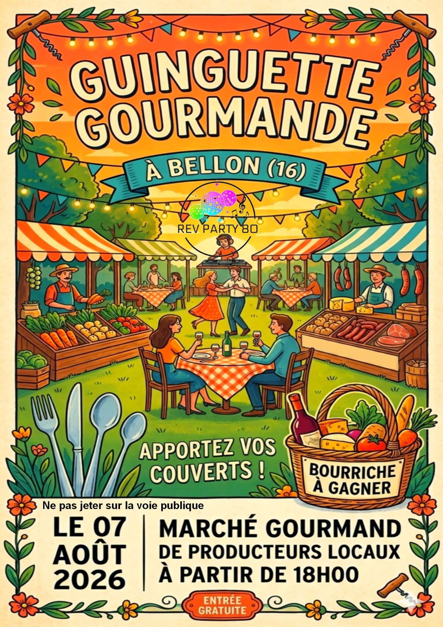 Marché de producteurs & Guinguette gourmande