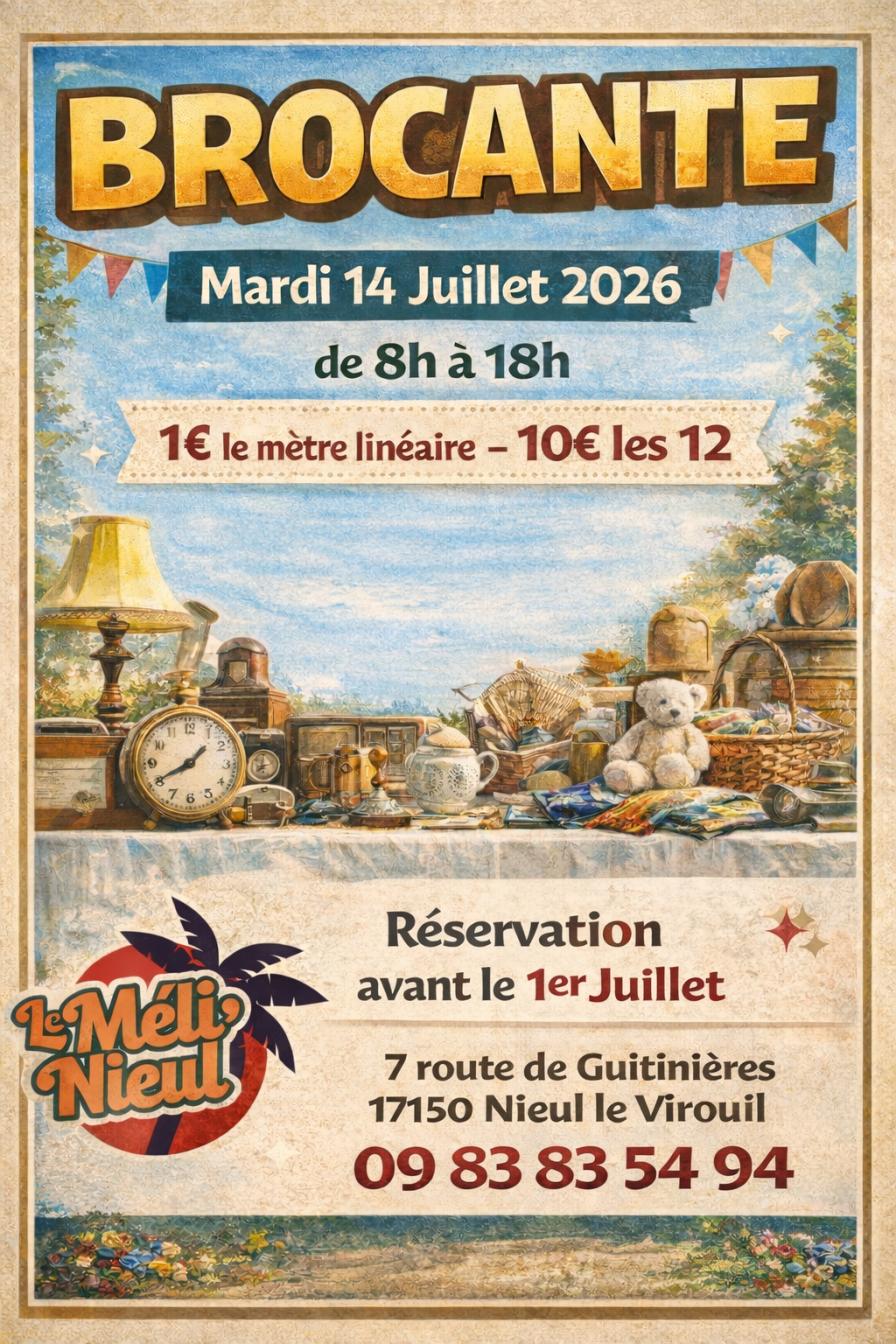 Brocante -Vide grenier