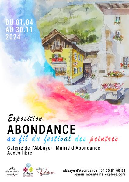 Exhibition: “ Abondance, throughout the Painters’  Festival” 