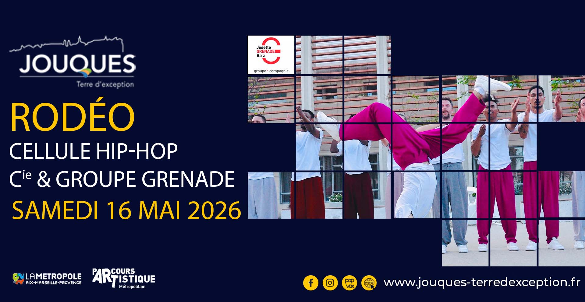 ✧ RODÉO ✧  Cellule hip-hop | Cie & Groupe Grenade | Porté par la direction artistique de Josette Baïz