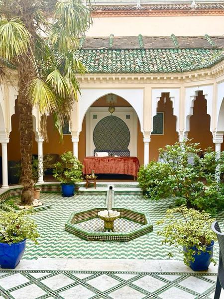 Moment de détente au Riad À Vichy