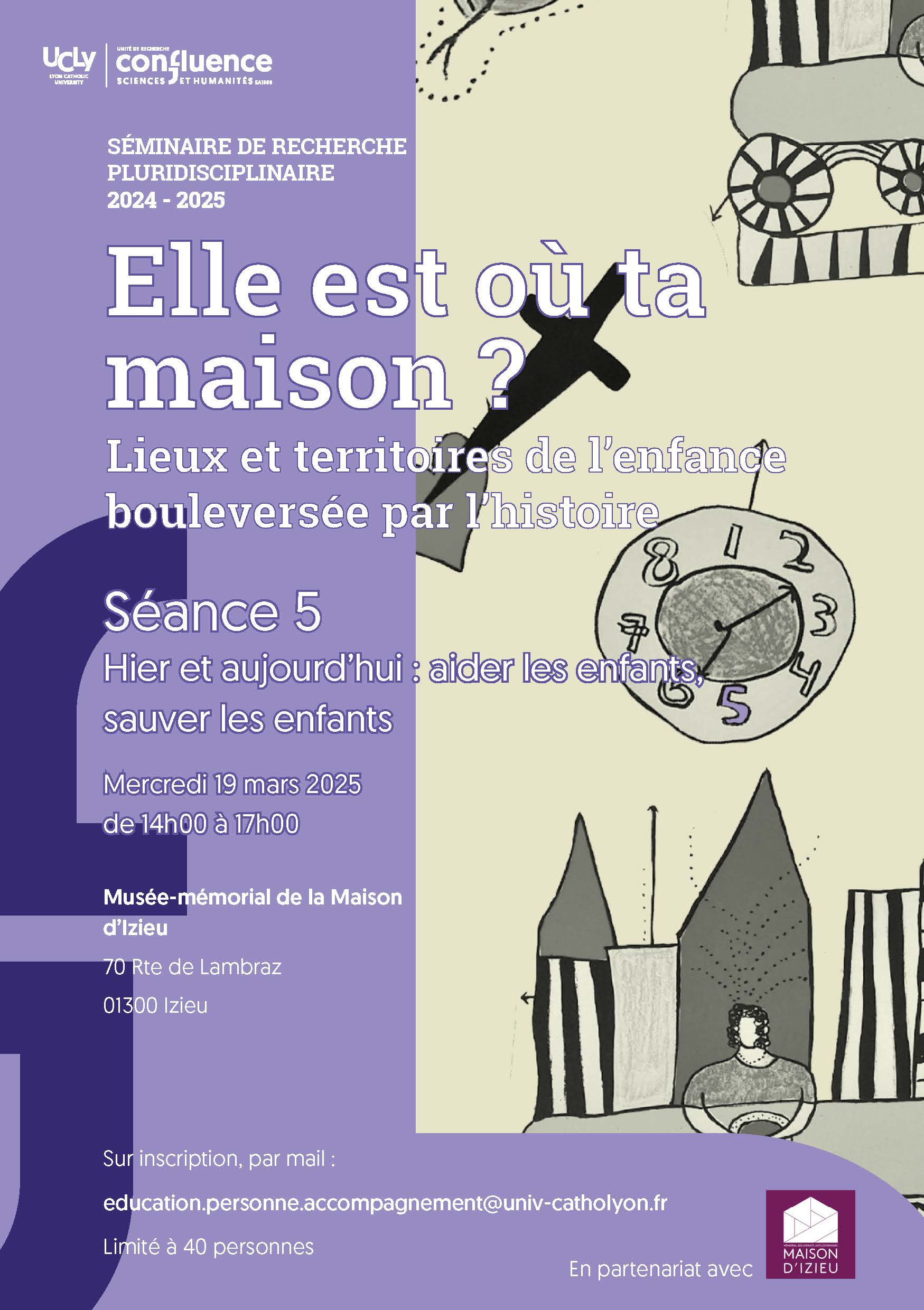 Conférence : Elle est où ta maison ?_Izieu