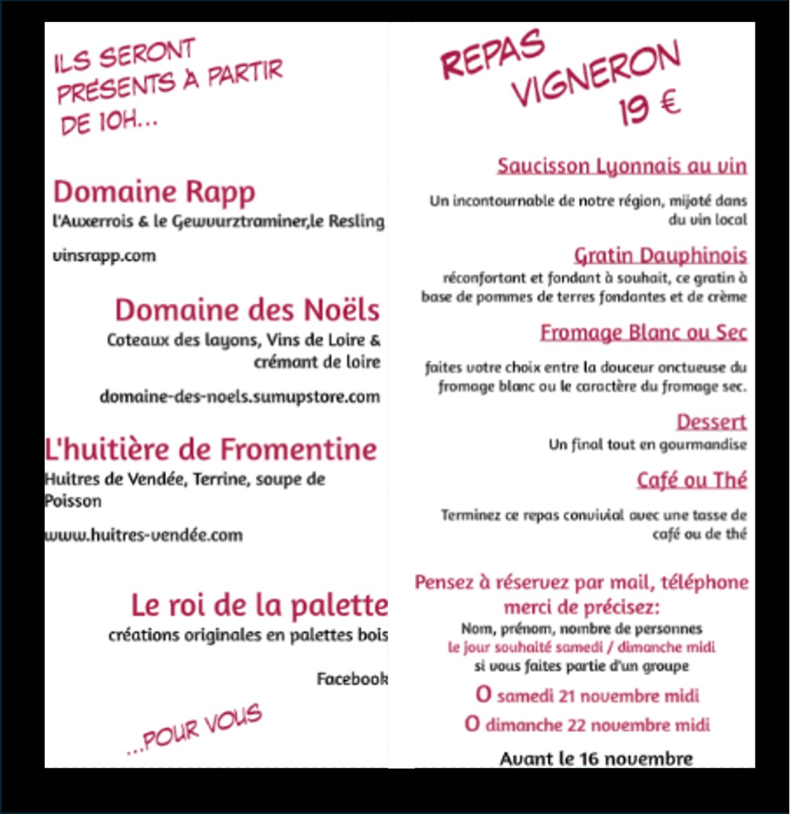 flyers recto