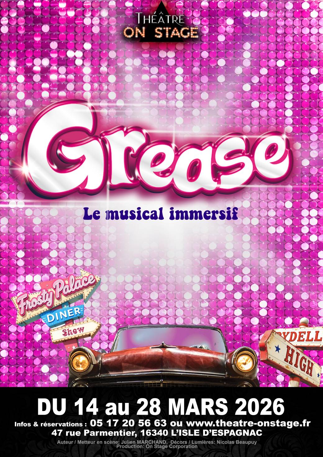 Dîner-spectacle - Grease