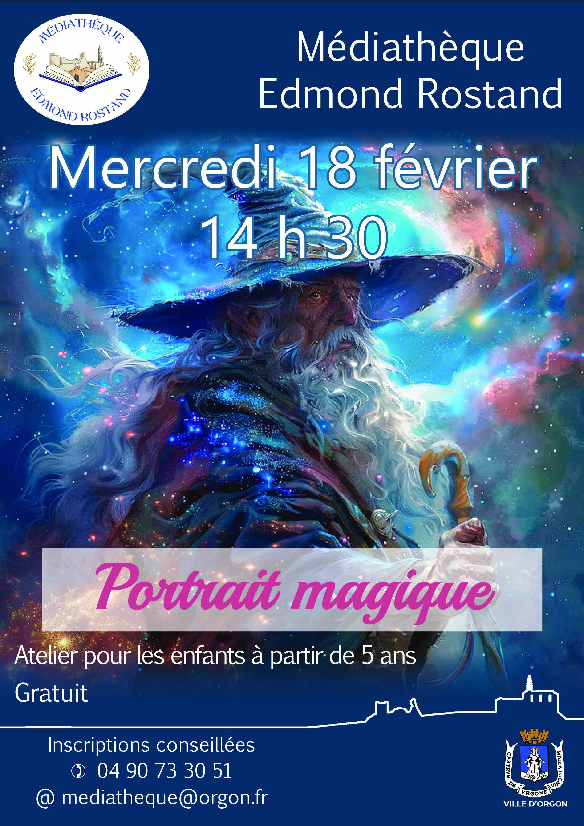 Atelier créatif "Portrait magique "