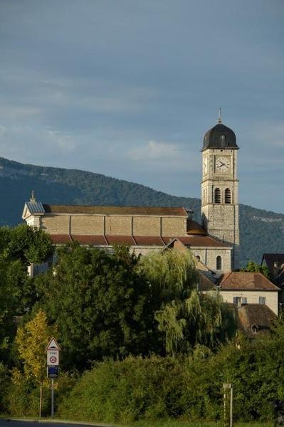 église de Brangues, village des Balcons du Dauphiné