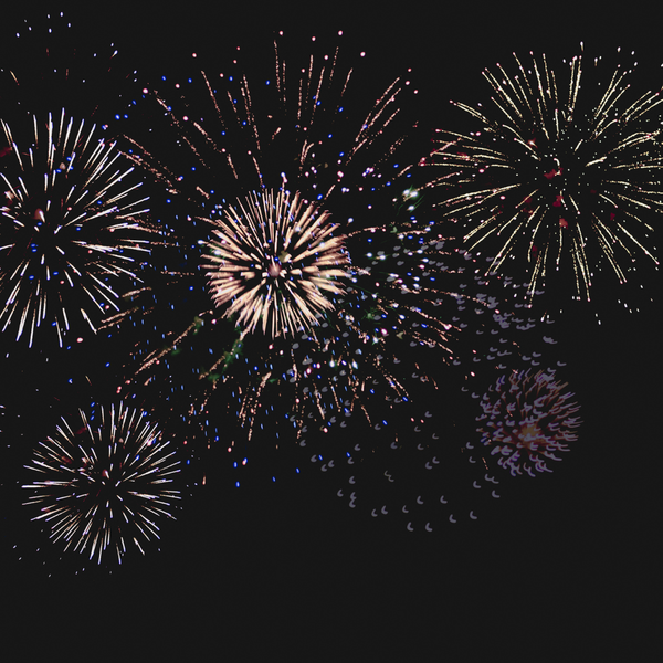Fête patronale et feu d'artifice