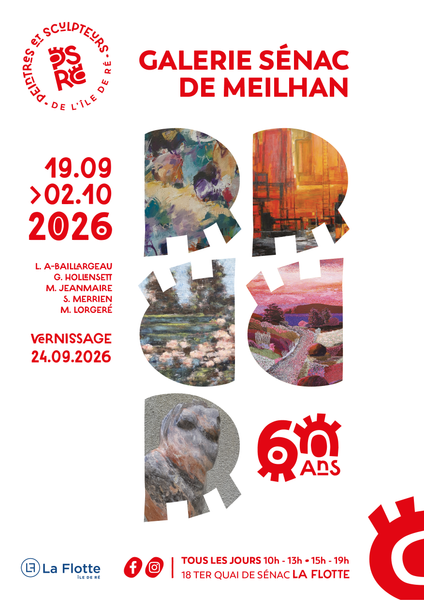 Exposition : L. A-Baillargeau, G. Hollensett, M. Jeanmaire, S. Merrien, M. Lorgeré