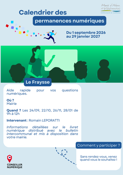 Permanence numérique- Le Fraysse