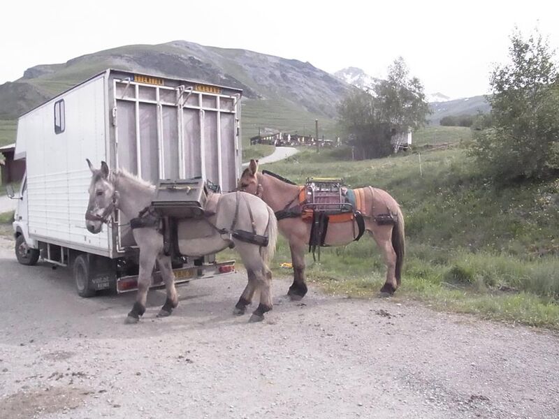 Les Mules, une aide au balisage - La Grave - © @Cheminsd'Avant