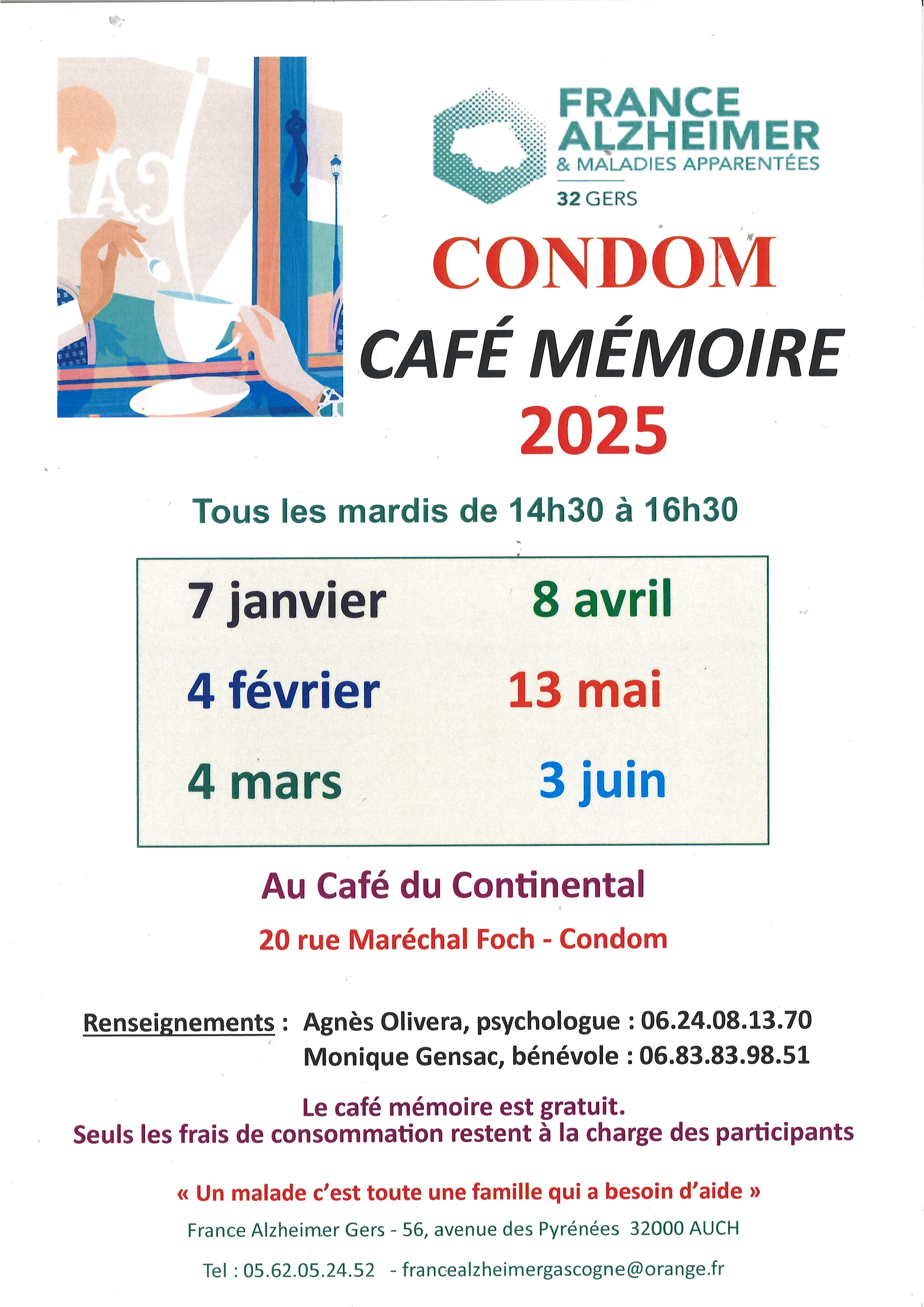 Café mémoire_Condom