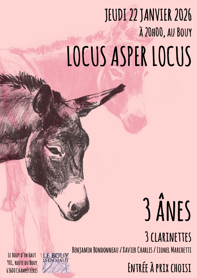 3 ÂNES / 3 CLARINETTES