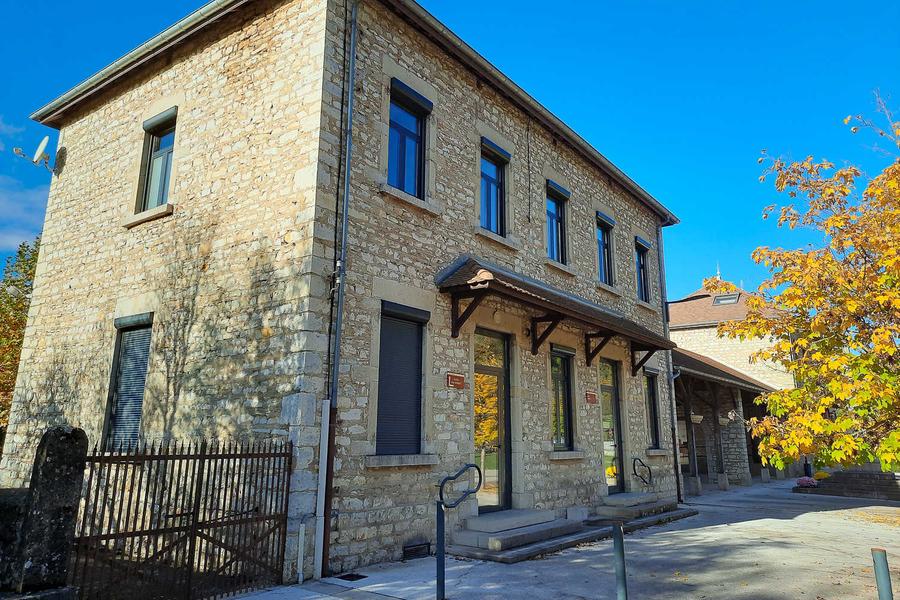 le bâtiment du gîte Morget