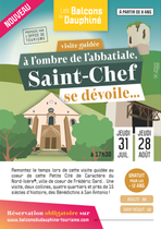 A l'ombre de l'abbatiale, Saint-Chef se dévoile : visite guidée de la ville de …