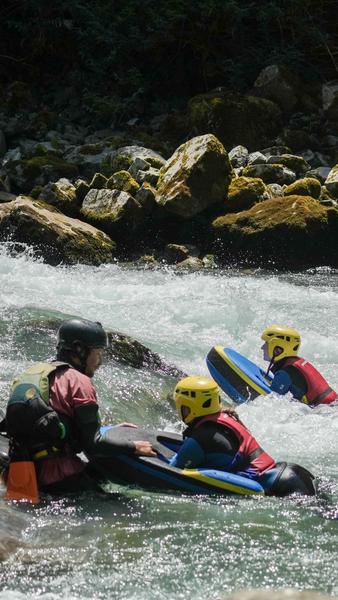 Hydrospeed sur la Dranse_Thonon-les-Bains