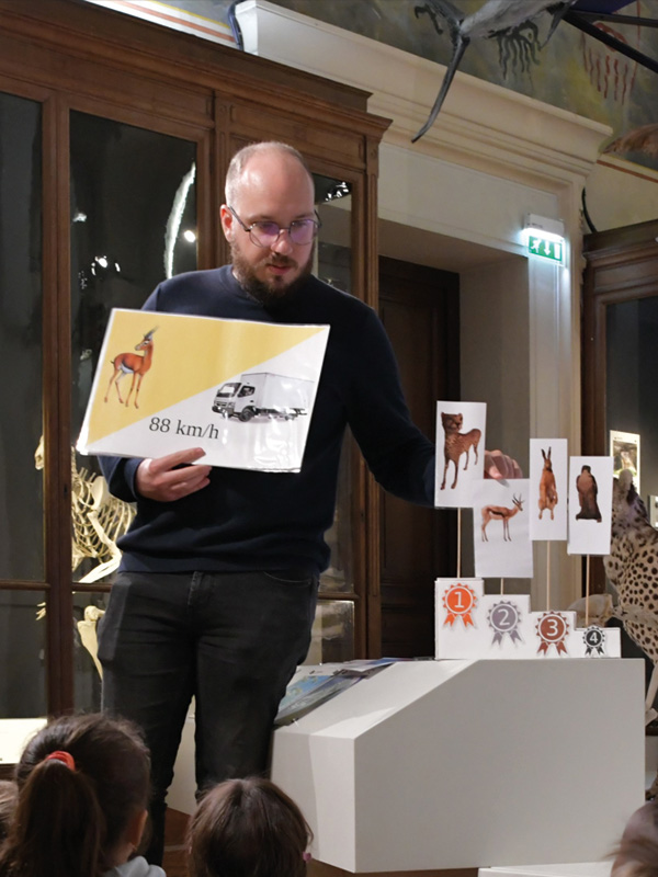 Visites flash : "Champions les animaux !"