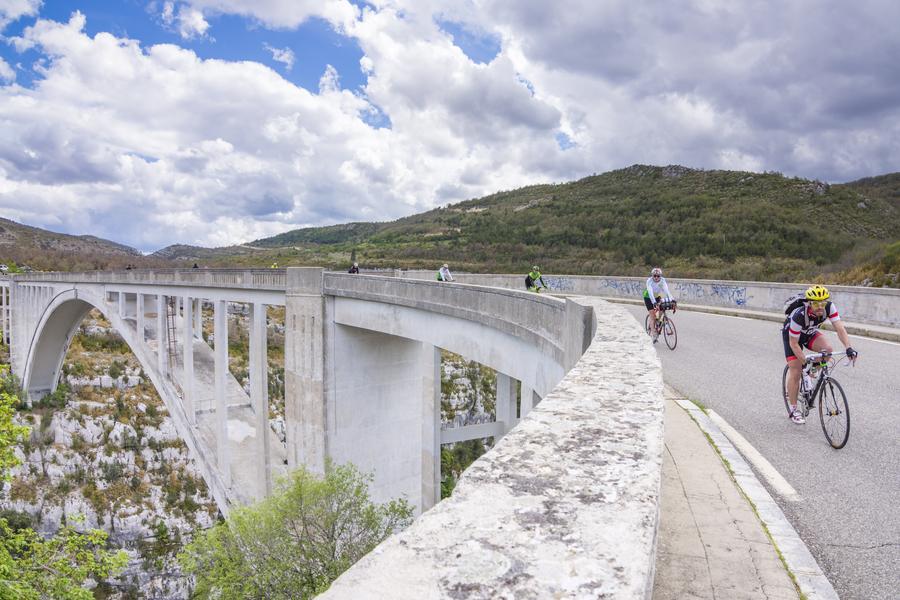 Tour du Verdon à vélo : Etape Aiguines - Trigance
