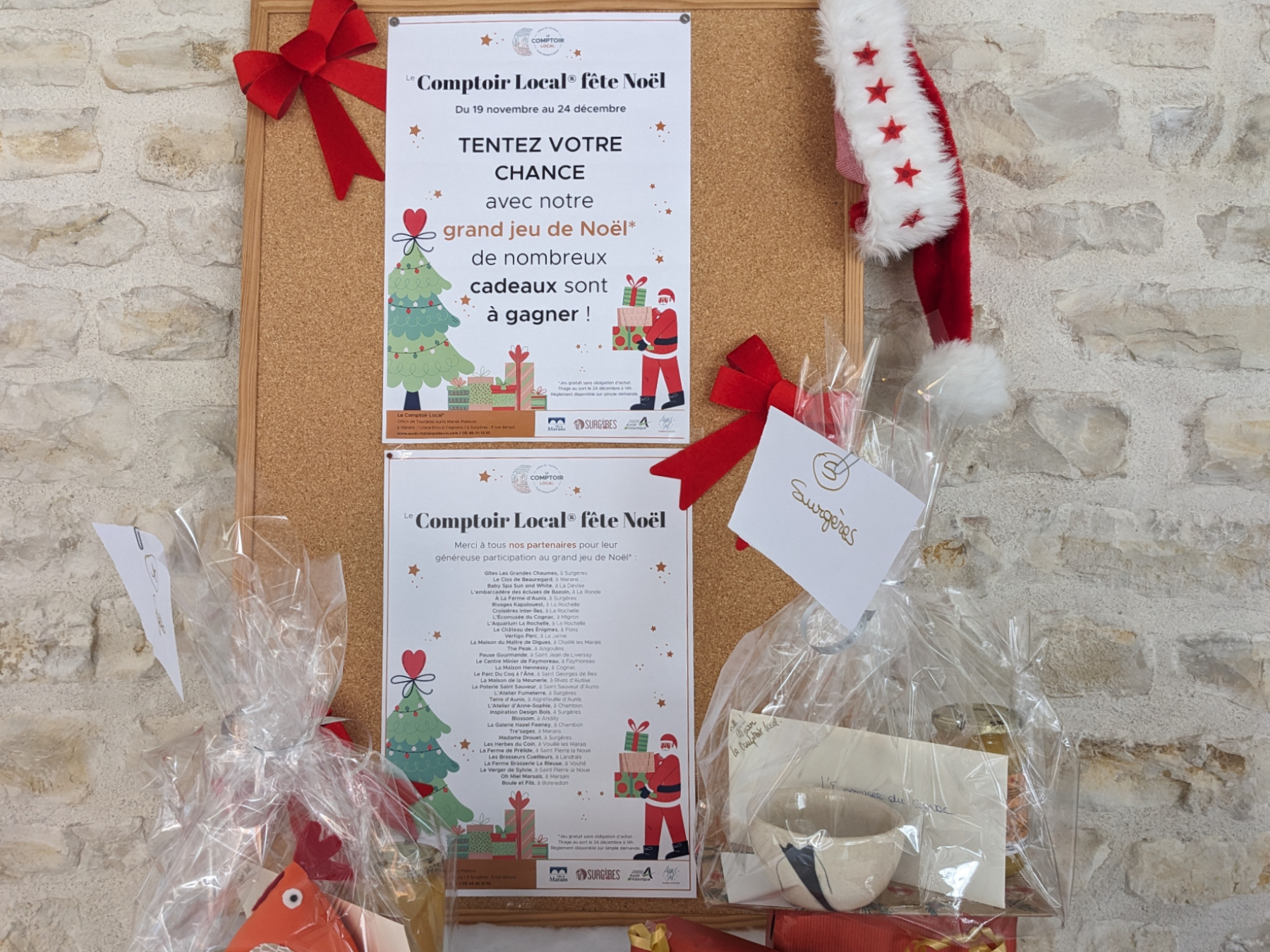 Jeu concours de Noël à Surgères