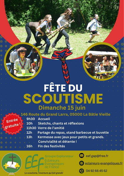 Fête du scoutisme_La Bâtie-Vieille - © Fête du scoutisme_La Bâtie-Vieille Fête du scoutisme_La Bâtie-Vieille - © Fête du scoutisme_La Bâtie-Vieille
