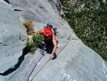 Grandes voies avec la Maison des guides du verdon