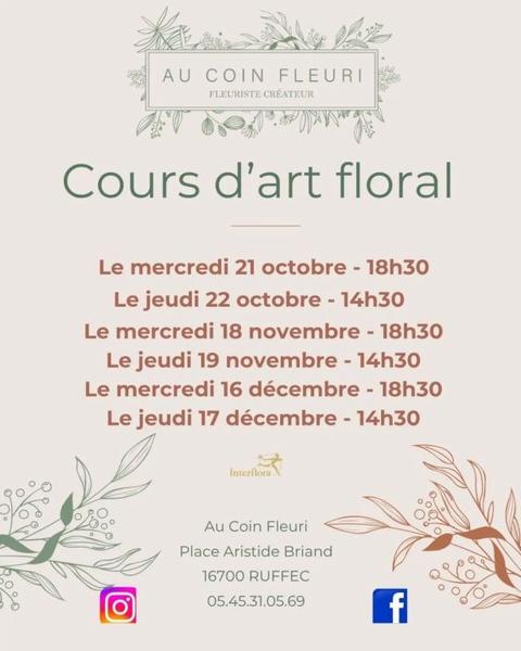 Cours d'art floral