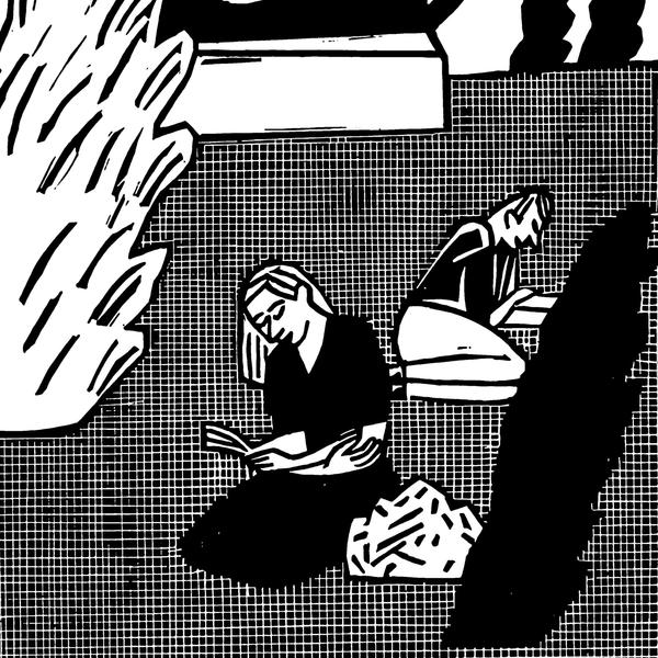 Das Glück des Lesens - Park