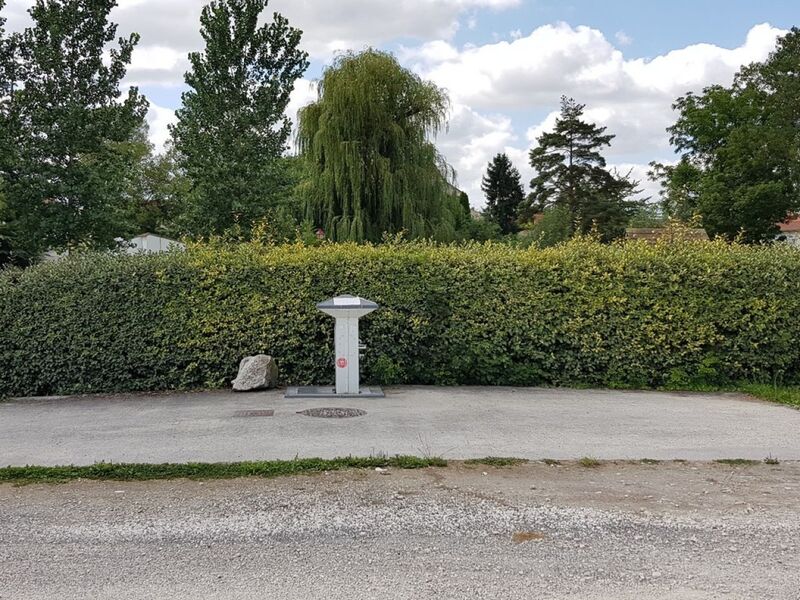 Aire de stationnement camping-cars
