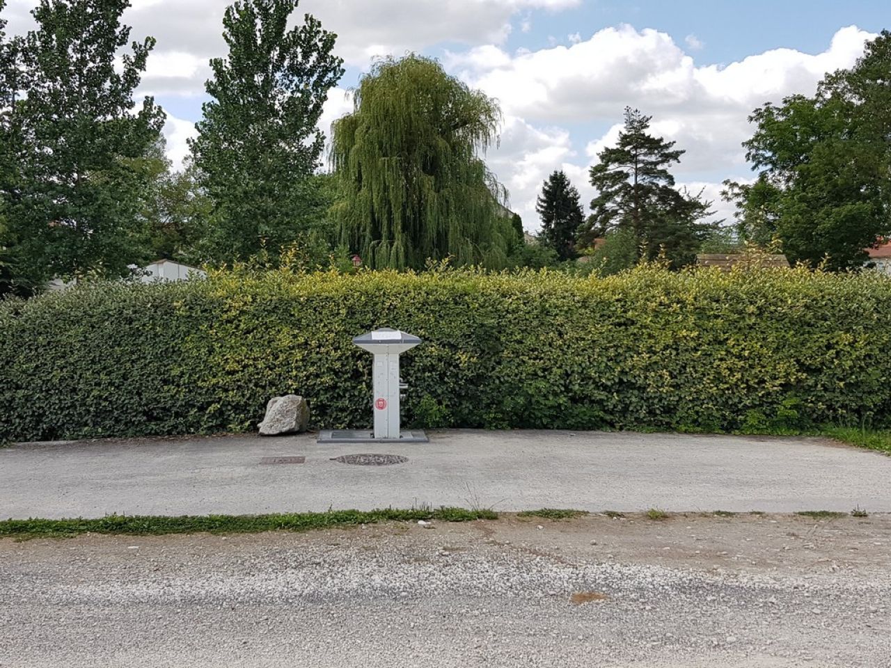 Aire camping-cars - Léoville