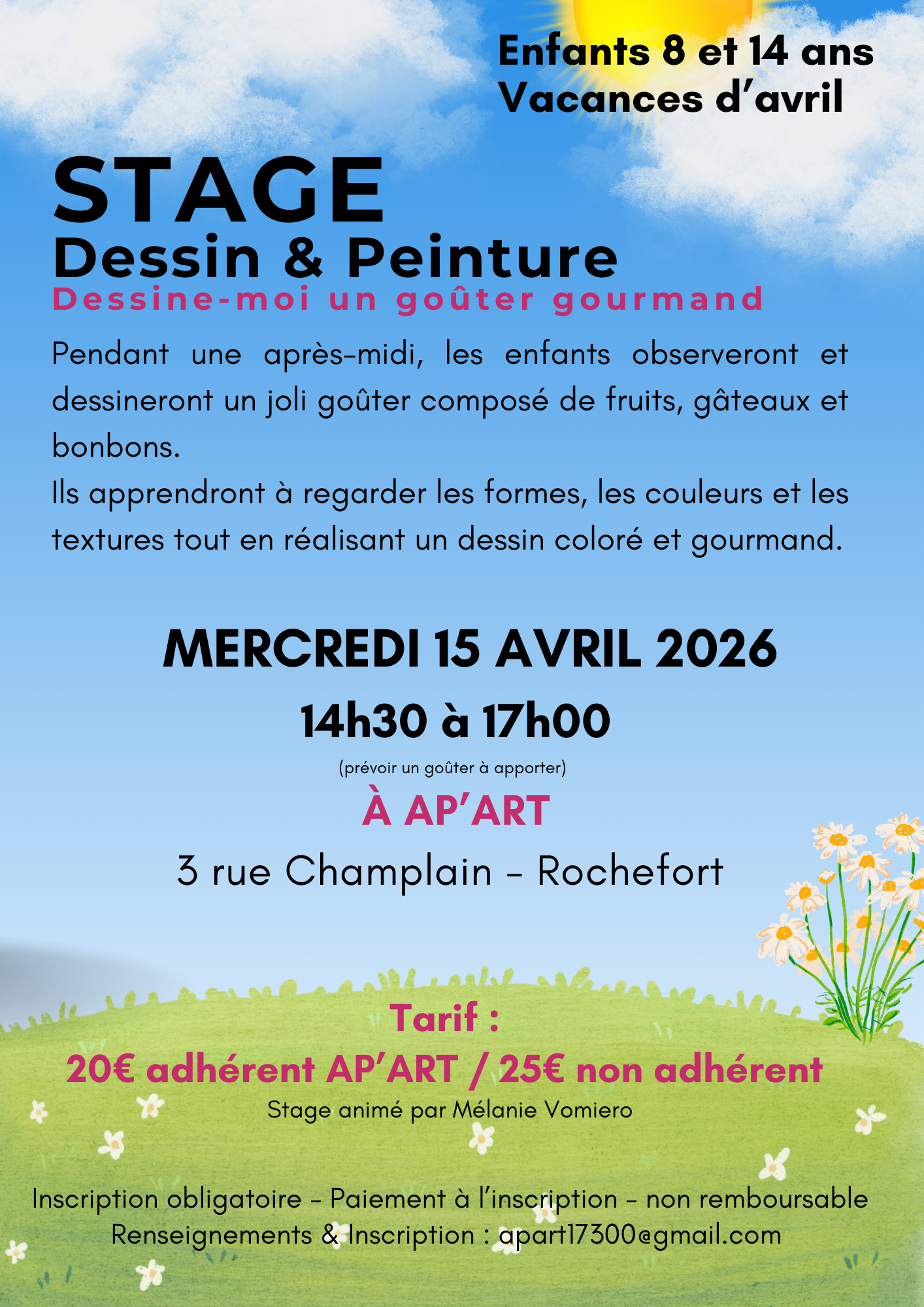 Stage dessin et peinture