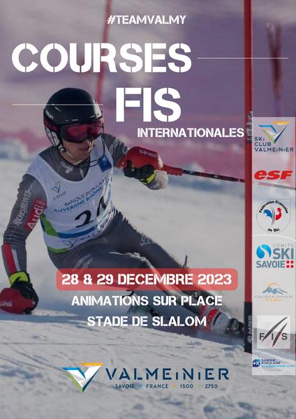 Courses de ski FIS internationales Femme - Ski Chrono National... Du 19 au 27 déc 2024