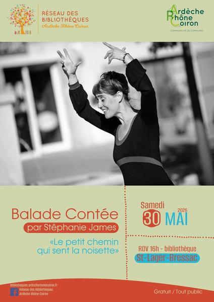 Balade contée, le petit chemin qui sent la noisette