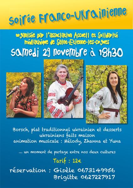 Soirée franco-ukrainienne