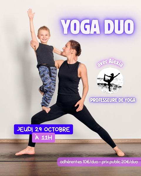 Atelier de yoga en duo