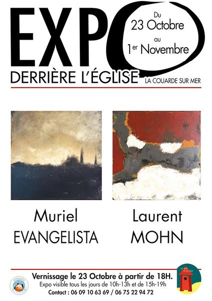 Exposition Laurent Mohn et Muriel Evangelista - Peintures