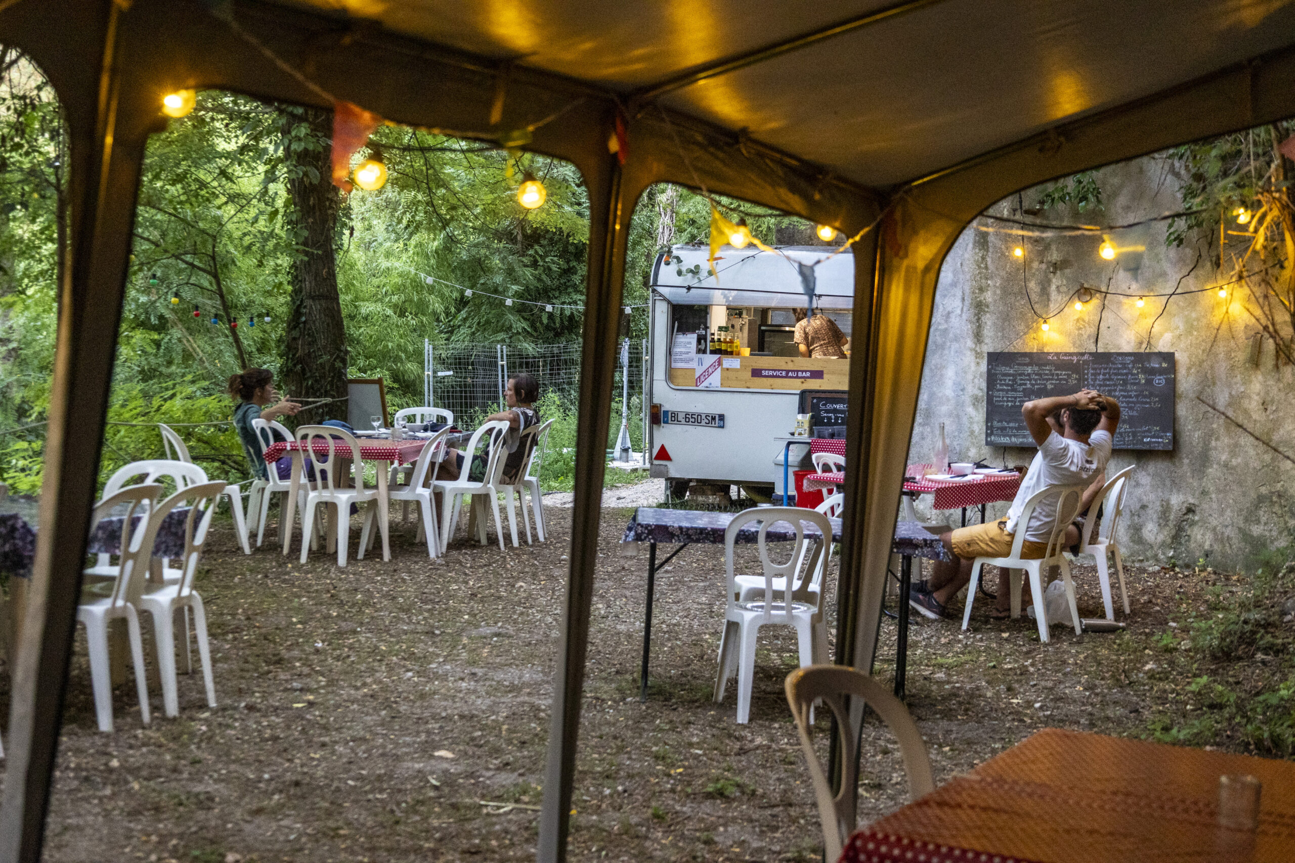 La Guinguette des Bobines à Dunière-sur-Eyrieux